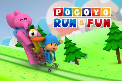 Pocoyo Run&Fun app has been highlighted wordlwide