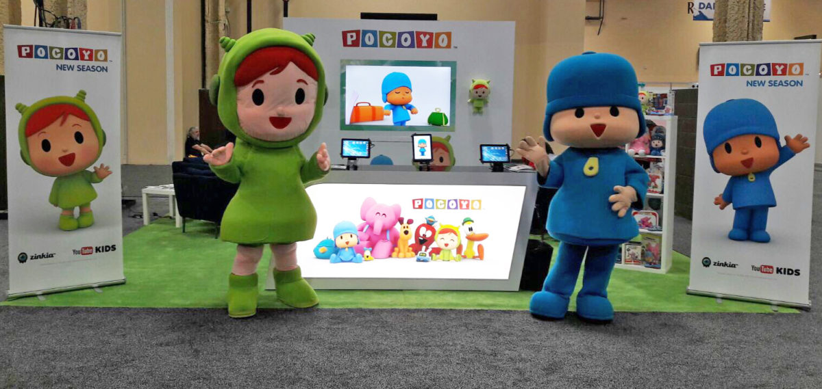 POCOYO and NINA arrived in Las Vegas