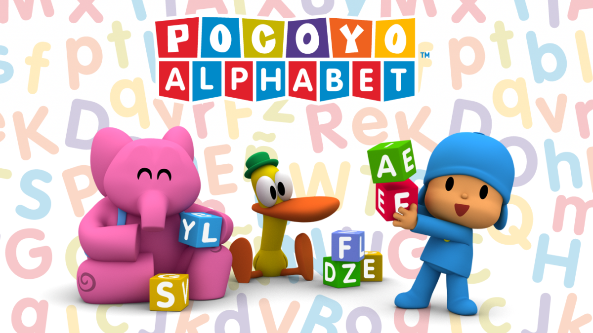 The app POCOYO ALPHABET exceeds 2 million downloads