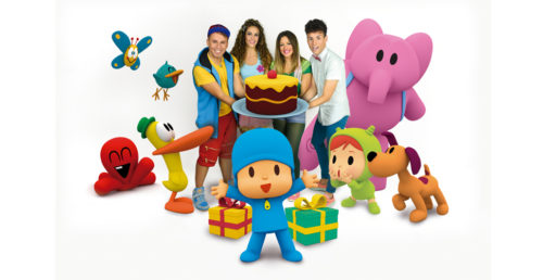 Pocoyo and Conecta Kids inaugurate Christmas in Zaragoza