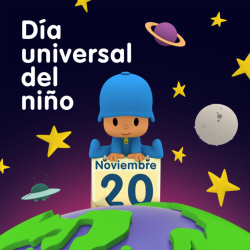 Pocoyó hace visibles realidades diferentes en el Día Universal del Niño