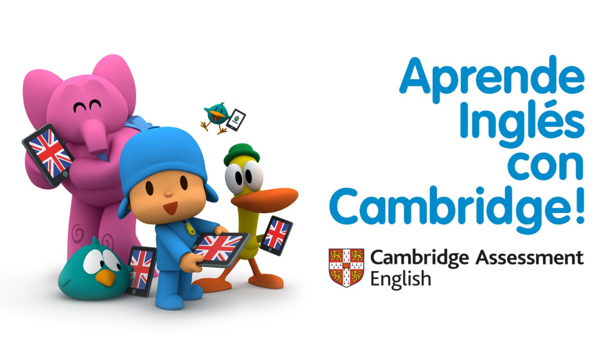 Pocoyó enseña inglés a los niños desde casa con Cambridge English