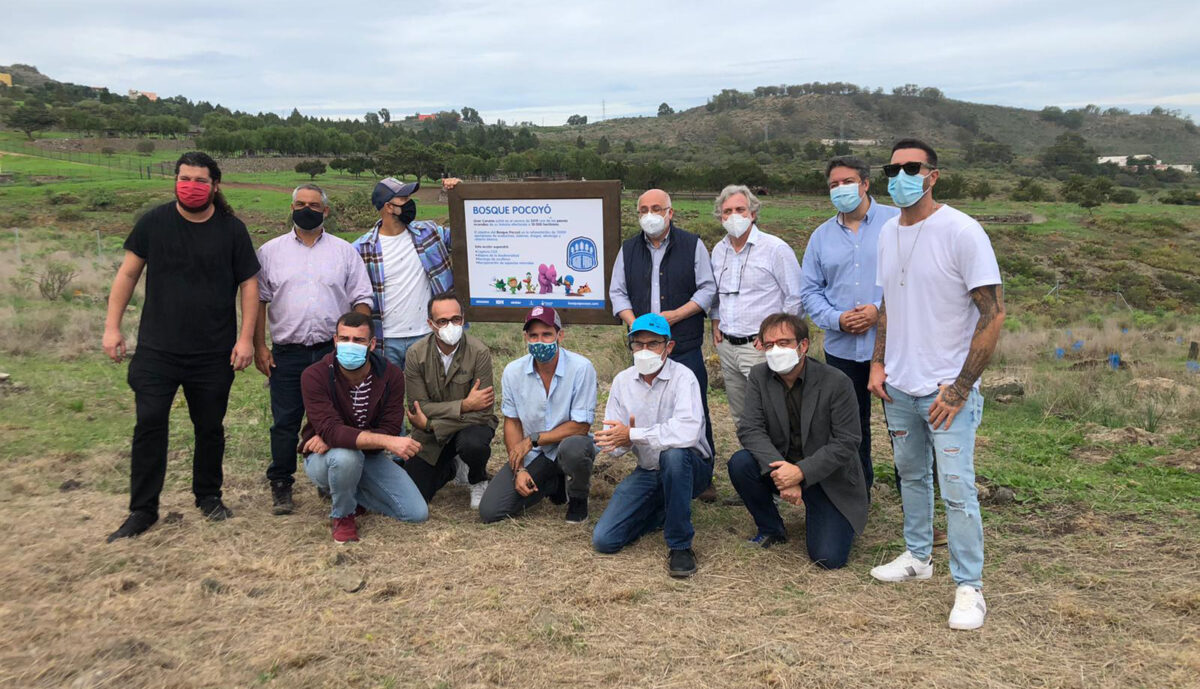 Arranca la plantación de “Bosque Pocoyó” con los primeros 1.000 árboles