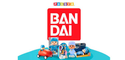 Bandai lanza esta primavera nuevos juguetes de Pocoyó