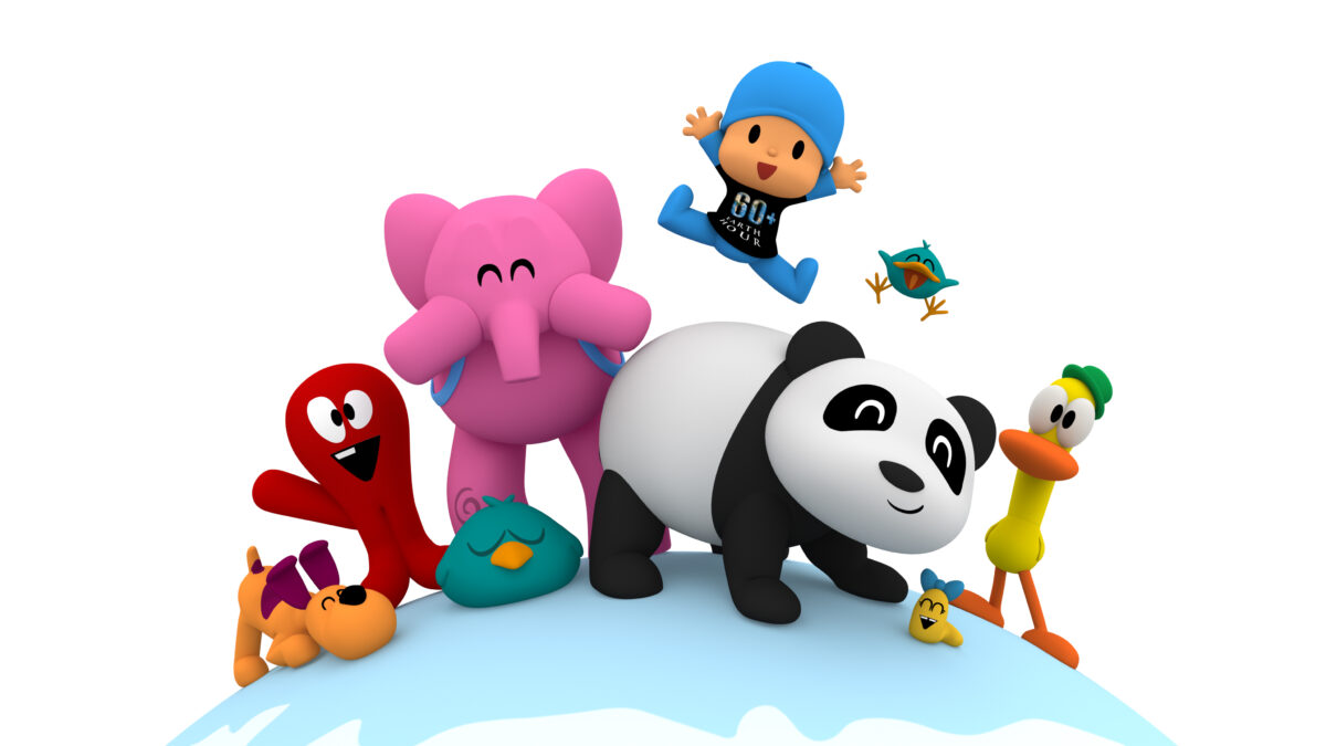 Pocoyo, one more year ambassador of the “Earth Hour”