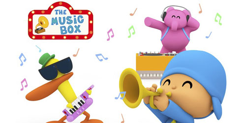 “Pocoyó Piano for Kids”, a new app for learning music