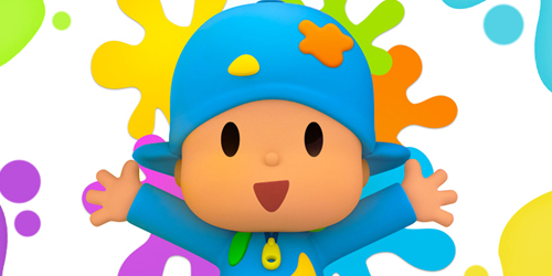 Pocoyo Colors, the app to draw and paint