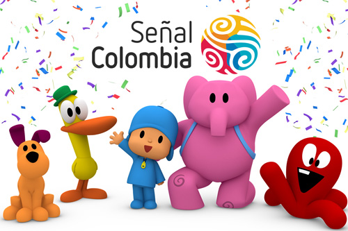 Pocoyo returns to the Señal Colombia channel