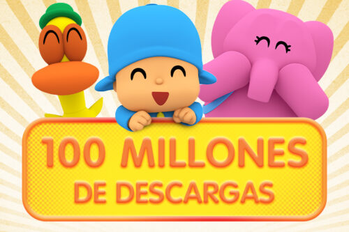 Pocoyó supera los 100 millones de descargas